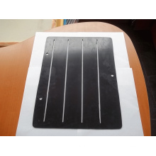 Flat Plate feuerhemmende PVC-Platten schwarz
